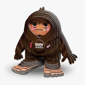 Ewgy Sasquatch Brown Figure